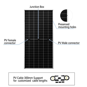 Panneaux solaires Astronergy Astro N8 715W/720W Double vitrage CHSM66N(DG)/F-BH Côtés Cadre argenté N-Type Silicium monocristallin PERC - Product Image 5