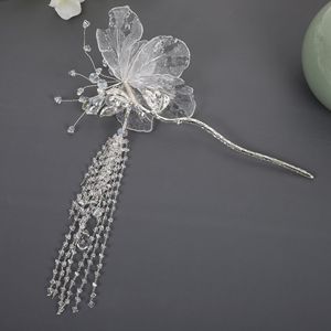 Nouveaux styles de coiffes et accessoires de mariée faits à la main en gros, épingles à cheveux et ornements capillaires luxueux et exquis pour Hanfu. - Product Image 3