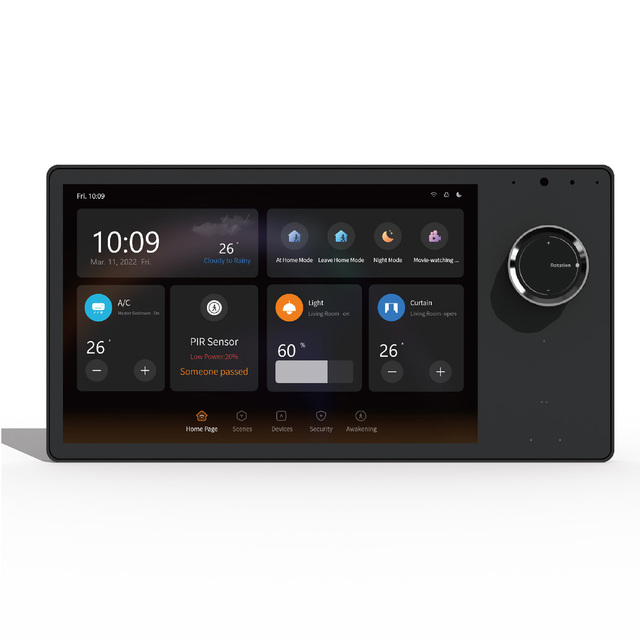 Smatek New 8 Inch LCD Smart Home Hub Whole Home Automation Wi-Fi/BLE/Zigbee App Control Tuya Light Switch Android Touch Screen