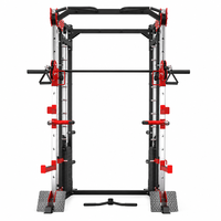 Machine Smith multifonctionnelle, appareil d'entraînement fonctionnel, équipement de musculation à câbles croisés pour salle de sport à domicile et usage commercial
