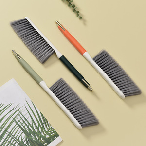 Scandinavian Style Light Luxury <b>Gold</b>-Plated Stainless Steel Soft Hair Bed Brush <b>Sofa</b> Carpet Bed Linen Cleaning And Dusting - Product Image 2