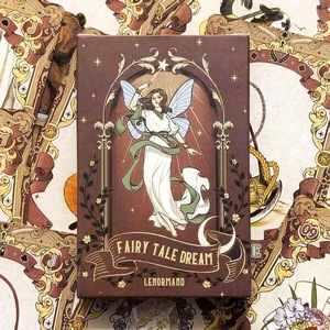 Vente en gros de 44 <span class=keywords><strong>cartes</strong></span> de divination <span class=keywords><strong>Lenormand</strong></span> de style conte de fées, durables, pour la divination professionnelle et <span class=keywords><strong>les</strong></span> cadeaux spirituels - Product Image 1