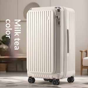 <span class=keywords><strong>Valise</strong></span> à roulettes universelles 2026, 20 pouces, grande capacité, ouverture latérale, étanche, <span class=keywords><strong>ultra</strong></span>-légère, en ABS+PC, avec serrure, pour cabine - Product Image 4