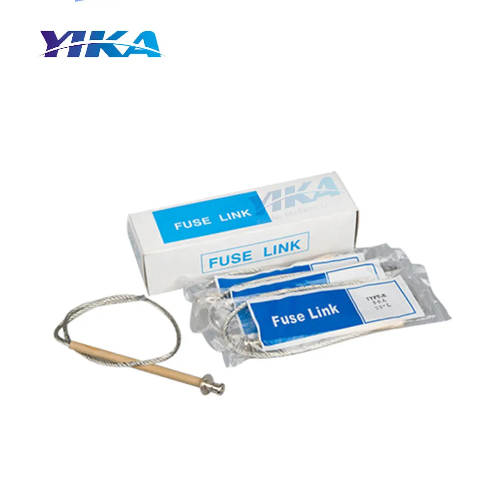 YIKA 퓨즈 링크 퓨즈 컷아웃 공급업체 버튼 헤드 타입 K 11Kv 볼트 8A 6A 5A 60A 10A 20A 30A 드롭아웃 퓨즈 링크