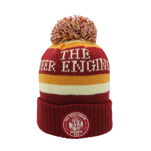 Vente flash - Bonnet en tricot OEM avec logo brodé personnalisé, acrylique de haute qualité, chaud, en gros, pour l'hiver, unisexe - Product Image 6
