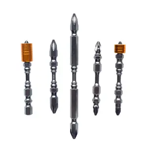 Magnetic Collar Design 110mm Hex Shank Ph2 Magnetic Phillips Cross Screw Screwdriver Bits Electric Power Driver Bit Set