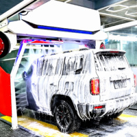 Berührungslose Autowaschanlage Kommerzielles Autowaschsystem Intelligente Überwachung für Unbemannte Autowaschstation-Betrieb