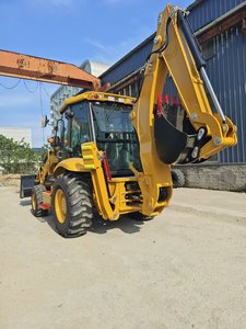 Профессиональный 7,6 тонный экскаватор-погрузчик с двигателем Cummins 1,5 кубический метр погрузчик - Product Image 2
