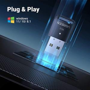 Ugreen cm591 Bluetooth 5.3 Adapter Transmitter Cắm và chơi USB Adapter transmitter cho PC bàn phím chuột - Product Image 6