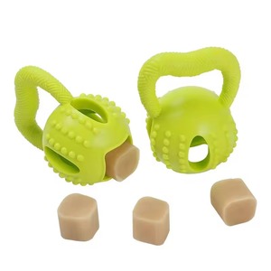 Jouet interactif écologique pour animaux de compagnie, en TPR, balle à mâcher en forme de <span class=keywords><strong>fromage</strong></span>, résistant aux morsures pour chiens - Product Image 4