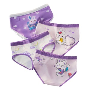 Braguitas para Niñas, 95% Algodón, Transpirables, Cómodas, Estampadas, Diseño Triangular con Dibujos Animados, para Niñas Pequeñas, Bebés y Niñas Grandes - Product Image 5