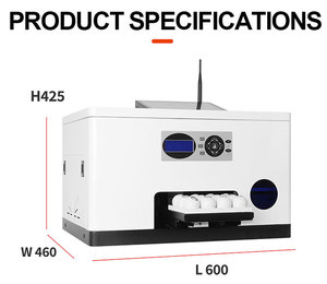 Imprimante automatique de balles de golf F1080 à jet d'encre UV 2400 DPI, prise en charge de la technologie mobile, personnalisation en ligne, usage domestique et commercial - Product Image 2