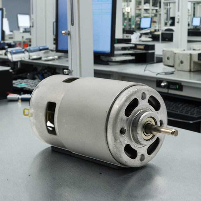 Customizable 12V RS775 Brushless DC Motor 200W Low Noise 3000rpm Permanent Magnet Flange Mount Electric Bicycle Fan Motor