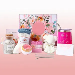Unique Birthday Gifts for Women Coworker bath Spa Gift Basket set Ideas anniversaries thanksgiving Christmas Gifts for Friends