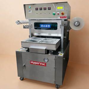 Máquina de Envasado MAP Semiautomática Industrial, Equipo de Sellado de Bandejas con Atmósfera Modificada, Inyección de Gas para Comidas Preparadas, SUS304 - Product Image 6