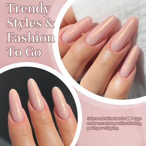 Esmalte de Gel con Brillo Natural Rosa Nude BORN PRETTY, Esmalte de Gel Brillante Elegante Francés UV para Decoración de Uñas, Manicura DIY para Salón - Product Image 5