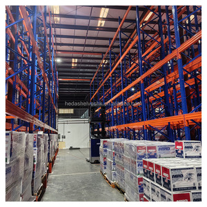 Système de rayonnage en acier pour palettes, étagères de stockage robustes, rayonnage sélectif à usage intensif, rayonnage en acier pour entrepôt, rayonnage pour la vente en gros - Product Image 5
