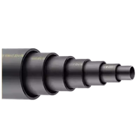 Tuyau de drainage siphonique pour eaux de pluie de toiture en PEHD PE100 PN10, électrofusion, protection UV, léger, résistant à la chaleur
