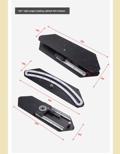 Organizador Giratorio de 180/360 Grados para Esquinas de Baño y Cocina, Almacenamiento para Isla de Cocina, Hierro Plateado/PVC, Ahorro de Espacio, Carga de 80 kg - Product Image 6