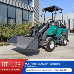 Pala Frontal Pequeña con Dirección Hidráulica Telescópica L28 para Agricultura - Product Image 2