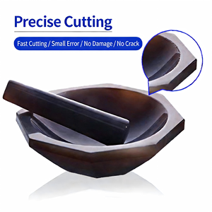 Laboratorium Agaat Vijzel en Stamper Set - Hoogwaardig Slijp- en Verwerkingsgereedschap voor Monsterbereiding & Chemische Analyse - Product Image 4