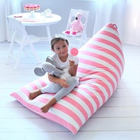 Penutup Kursi Bean Bag Ekstra Besar Kanvas Katun Premium UNTUK Anak Dewasa