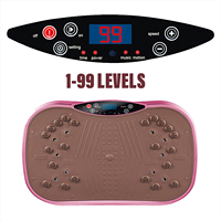 Appareil d'entraînement par vibration électromagnétique Vibro Fit pour amincissement et remise en forme, machine d'exercice Powerplate en acier, logo personnalisé disponible