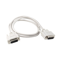 Cable DB15 de doble capa macho a extensión macho de 15 Pines de cable recto para servocontrolador CNC UPS PLC