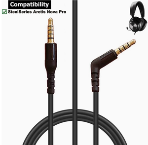 ใช้งานร่วมกับสายเคเบิลหูฟังเกมมิ่ง <span class=keywords><strong>SteelSeries</strong></span> Arctis Nova Pro - Product Image 1