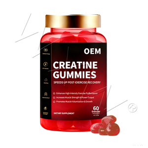 Complément sportif Gummies à la protéine de lactosérum RICHE en protéines de lactosérum Créatine Électrolytes Caféine Boost énergétique Pré-entraînement Soutien musculaire - Product Image 3