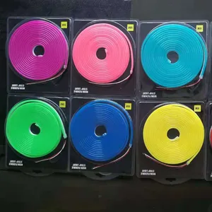 6x12 8x16mm 12V silicone Flex néon bandes lumineuses 2835smd Flexible corde <span class=keywords><strong>tube</strong></span> lumières 1cm décousable pour bricolage personnalisé néon signe Bar - Product Image 1