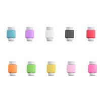 Protector de Cable de Datos con Forma Cuadrada para iPhone y Android, Funda Protectora Anti-Rotura para Cable de Carga USB
