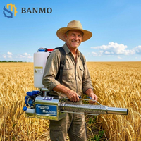 Pulvérisateur thermique à essence BANMO 48CC, machine à brouillard portable à dos pour la lutte antiparasitaire agricole, serres et vergers