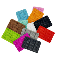 Accessoires pour téléphones portables, étui de téléphone en silicone avec ventouse, support adhésif pour téléphone portable, compatible avec les accessoires mains libres pour téléphone portable