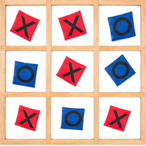 Jeu <span class=keywords><strong>de</strong></span> Tic Tac Toe en bois avec 10 sacs <span class=keywords><strong>de</strong></span> billes et piquets <span class=keywords><strong>de</strong></span> tente, jeu <span class=keywords><strong>de</strong></span> plein air pour adultes, familles et enfants, aucun assemblage requis - Product Image 1