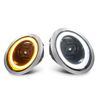 Phares LED Plug-and-Play approuvés par Emark pour Mini Cooper Hatchback R50 R53 R52 convertible 2002 k couleur feux avant 2006-6000