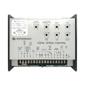 WoodWard gerador peças velocidade controlador 2301A velocidade regulador painel de controle 9907-014