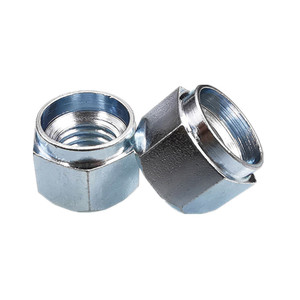 Écrou spécial auto-serrant à tête hexagonale conique, personnalisé, couleur noire, 3 mm - Product Image 4
