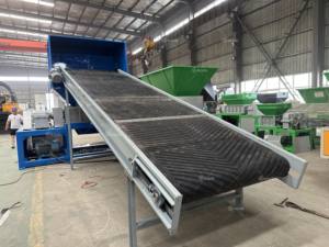 Déchets recyclés PP HDPE Tube forfaitaire Chaise Bureau Profil Réutilisation Rectifieuse Broyeur Déchiqueteuse - Product Image 5