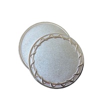 Pièce de Sublimation vierge en métal or, argent, cuivre, Bronze, taille personnalisée