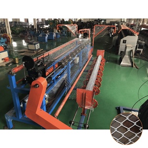Full automatic hexagonal wire diamond mesh production line chain link fence machine - Product Image 4