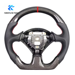 Volante in Fibra di Carbonio Forgiata per <span class=keywords><strong>Honda</strong></span> <span class=keywords><strong>S2000</strong></span> Fit City GE6 GR8 GK5 8.5 Civic Accessori 2008 2009 2010 2011 2012 2013 - Product Image 1