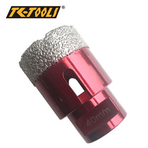 磁器、大理石、花崗岩用の5mm-150mm真空ろう付けダイヤモンドドリルコアビットとダイヤモンドホールソー - Product Image 3