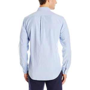 <span class=keywords><strong>Camicia</strong></span> Casual in cotone <span class=keywords><strong>Oxford</strong></span> da uomo in cotone <span class=keywords><strong>blu</strong></span> Regular Fit - Product Image 4