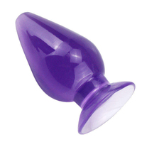 Dildo anal super grand en caoutchouc souple et gelée solide, étanche, pour hommes et femmes