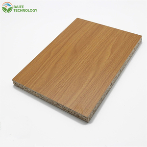 แผ่นไม้อัดปาร์ติเคิลบอร์ดเคลือบเมลามีนสีขาว ดีไซน์ทันสมัย สำหรับเฟอร์นิเจอร์โรงแรม ป้องกันความชื้น ขนาด 4x8 หนา 12-18 มม. กาว E1/E0 - Product Image 3