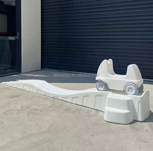 All White Child Outdoor Play <b>Indoor</b> Roller Coaster Step Three up and Down Game - Product Image 1