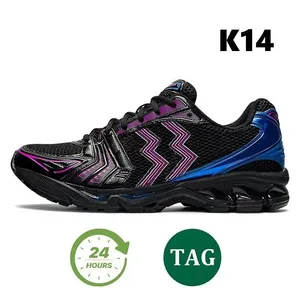 Asicshoes 2160 Designer Running Shoes 1130 Platform Sneakers for <strong>Men</strong> Women GT Outdoor K14 <strong>Trainers</strong> Black Pure Silver Lace-Up EVA - Product Image 1