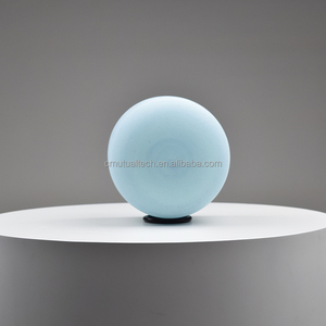 Cuencos Cantores de cuarzo de <span class=keywords><strong>cristal</strong></span> <span class=keywords><strong>aguamarina</strong></span> Alchemy 432Hz terapia de sonido de tono perfecto 99.99% curación de sonido de crisol de cuarzo puro - Product Image 2