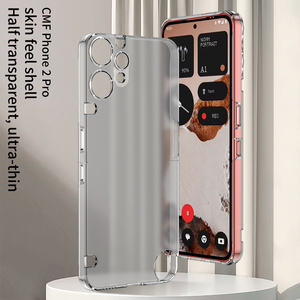Funda trasera delgada mate translúcida GKK 2 en 1 ultrafina de material PC con protección 360 anticaídas para Nothing Phone CMF Phone 2 Pro - Product Image 3